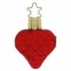 Best deal 🥰 Traditions Red Glittered Waffle Heart Ornament 🤩 -Ornament shop 110715J