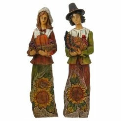 Flash Sale 🔥 Traditions Sunflower Pilgrim Couple Set/2 💯