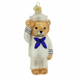 Brand new ❤️ Traditions Navy Bear Ornament 🧨