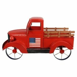 Best Pirce 🎉 Traditions Red Metal Antique Truck 😉 -Ornament shop 2481990b
