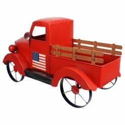 Best Pirce 🎉 Traditions Red Metal Antique Truck 😉 -Ornament shop 2481990c