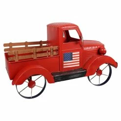 Best Pirce 🎉 Traditions Red Metal Antique Truck 😉 -Ornament shop 2481990d