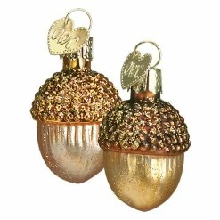 Discount 👍 Traditions Small Acorns Ornaments Set/2 ✨