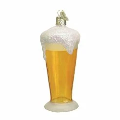 Brand new 🛒 Traditions Glass Of Beer Ornament 👏