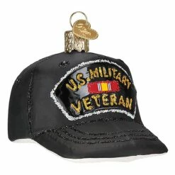 Hot Sale 😀 Traditions Veteran's Cap Ornament 🧨