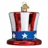 Brand new ✔️ Traditions Uncle Sam's Hat Ornament 😀 -Ornament shop 36206