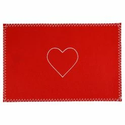 Best reviews of 🤩 Traditions Felt Heart Placemats Set/4 😉 -Ornament shop 46007038c