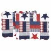 Best Sale 😉 Traditions Patriotic Quilted Runner 🥰 -Ornament shop 842673098