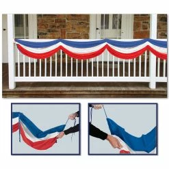 Buy 🔔 Traditions Patriotic Fabric Bunting 💯