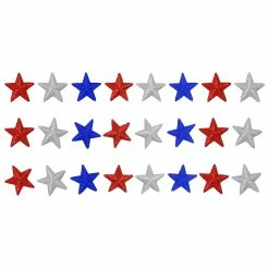 Coupon 👍 Traditions Red, White & Blue Glittered Stars Set/36 ⌛ -Ornament shop BM408