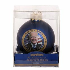 Promo 🎁 Traditions President Biden Glass Ball Ornament ✨ -Ornament shop C7758c