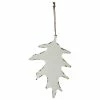 Top 10 🌟 Traditions White Metal Oak Leaf Ornament Hanger 🎁 -Ornament shop CCOCF3185wa