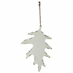 Top 10 🌟 Traditions White Metal Oak Leaf Ornament Hanger 🎁