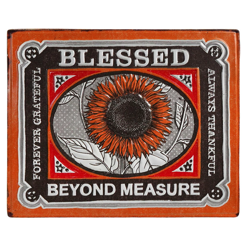 Cheapest π Traditions Blessed Beyond Measure Metal Embossed Wall Art π― 3 Cheapest π Traditions Blessed Beyond Measure Metal Embossed Wall Art π―