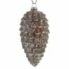 New ✨ Traditions Glittered Glass Pine Cone Ornament 👍 -Ornament shop CCOXM8705