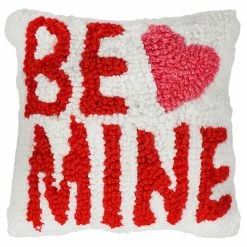 Best Pirce 😉 Traditions White Hooked "Be Mine" Pillow 🎁