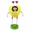 Outlet 🛒 Traditions Yellow Soul Mate Heart 🎁 -Ornament shop ESC11060 3
