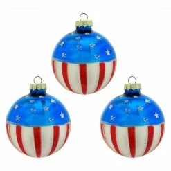 Best reviews of 🧨 Traditions USA Flag Ball Ornaments Box/3 ❤️