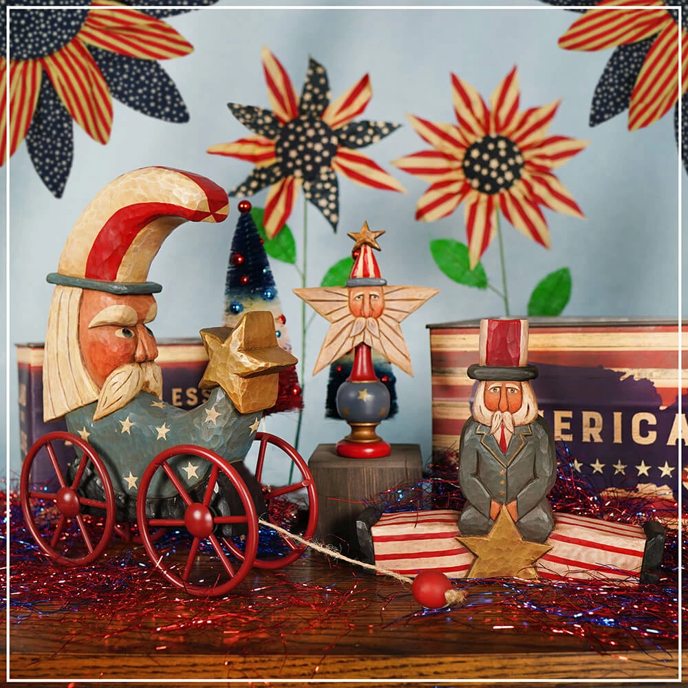 Top 10 π Traditions Uncle Sam Pull Toy π 4 Top 10 π Traditions Uncle Sam Pull Toy π - Image 2