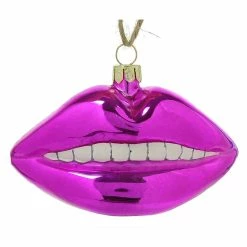 Best Pirce 🤩 Traditions Hot Pink Lips Ornament 🧨