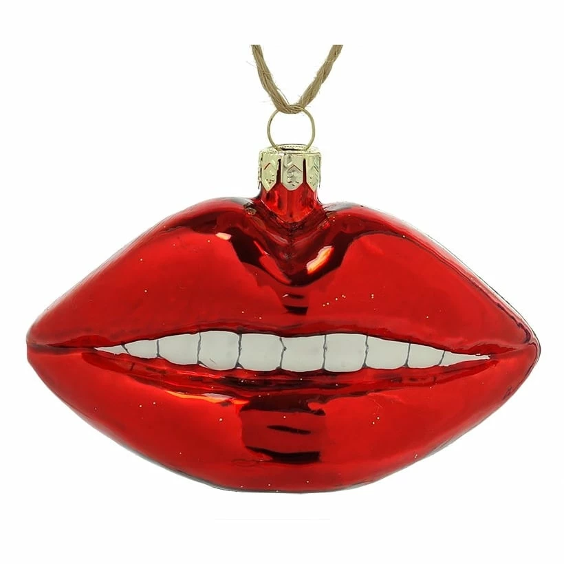 Best deal π Traditions Red Lips Ornament π 3 Best deal π Traditions Red Lips Ornament π