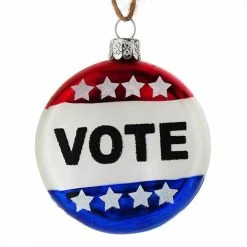 Hot Sale 🥰 Traditions Vote Button Ornament 😉