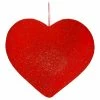 Best Pirce ⌛ Traditions Red Large Flocked Heart 🌟 -Ornament shop GVWH0110r
