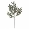 Hot Sale ❤️ Traditions Silver Fern Glittered Stem ✨ -Ornament shop H6119