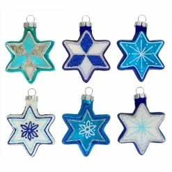 Top 10 ⭐ Traditions Glittered Jewish Star Ornaments Set/6 🎉