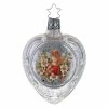 New 💯 Traditions Cherub In Plumeria Vintage Holiday Heart Ornament 🧨 -Ornament shop IN111418a