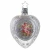 Coupon ❤️ Traditions Cherub In Pink 👗 Dress On Vintage Holiday Heart Ornament 👏 -Ornament shop IN111418d