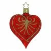 Buy 🎁 Traditions Stylish Red Heart Ornament 🌟 -Ornament shop IN113619