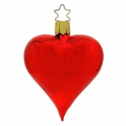 Best Sale ✔️ Traditions Glossy Red Heart Ornament ✔️