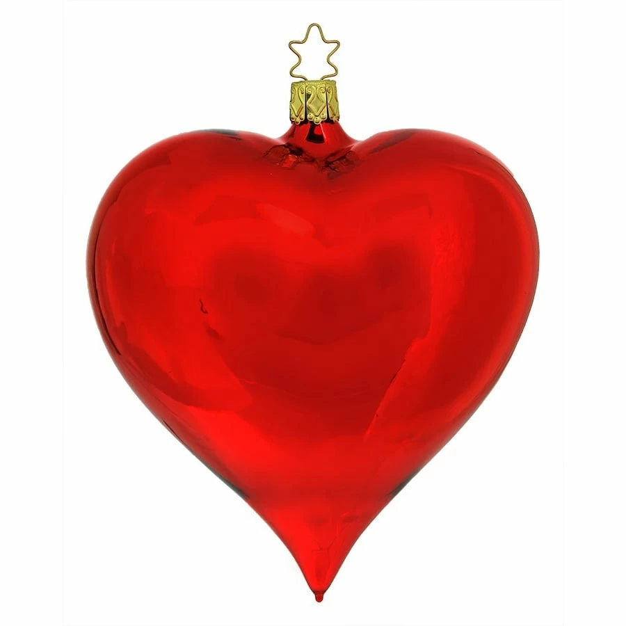 Buy ๐ Traditions Shiny Red Heart Ornament ๐ 3 Buy ๐ Traditions Shiny Red Heart Ornament ๐