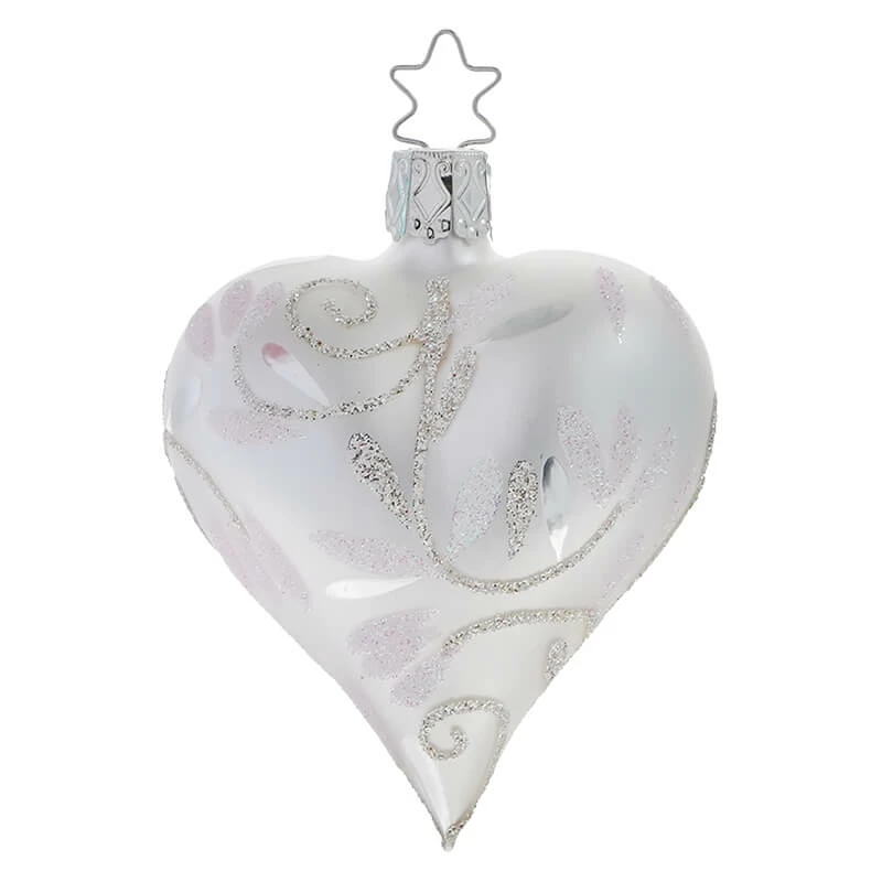Best Sale ⭐ Traditions Silver Heart Ornament ⌛ 3 Best Sale ⭐ Traditions Silver Heart Ornament ⌛
