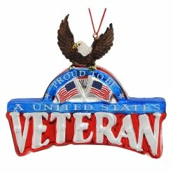 Best Pirce 💯 Traditions Proud To Be A Veteran Ornament 🎉