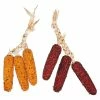 Cheapest 🌟 Traditions Yellow & Burgundy Beaded Corn Bundles Set/2 👍 -Ornament shop KK40864