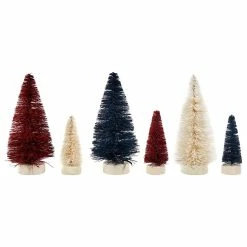 Top 10 ❤️ Traditions Old Glory Mini Bottle Brush Trees Set/6 🧨