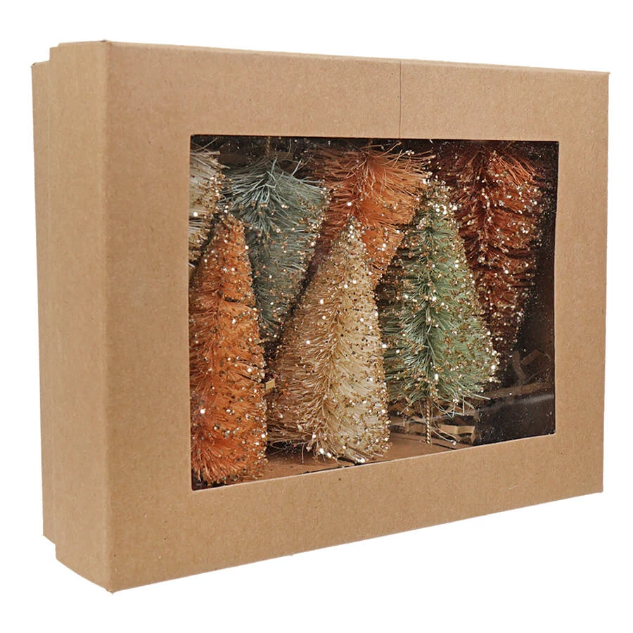Best deal ✔️ Traditions Fall In Love Mini Bottle Brush Trees Set/7 ✔️ 4 Best deal ✔️ Traditions Fall In Love Mini Bottle Brush Trees Set/7 ✔️ - Image 2