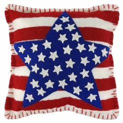 Best deal 🤩 Traditions Patriotic Stars & Stripes Pillow 💯
