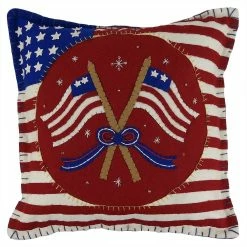Flash Sale 🧨 Traditions Patriotic Grand Old Flag Pillow 😉