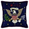 Budget 🎁 Traditions I Love The USA Eagle Pillow 👏 -Ornament shop LD156106