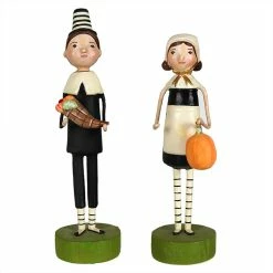 Coupon 😍 Traditions Harvest Pilgrim Figures Set/2 🤩