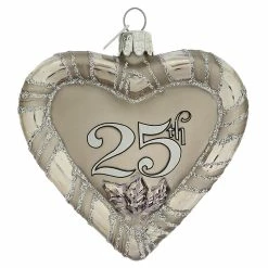 Promo 🛒 Traditions 25th Anniversary Heart Ornament 🎉