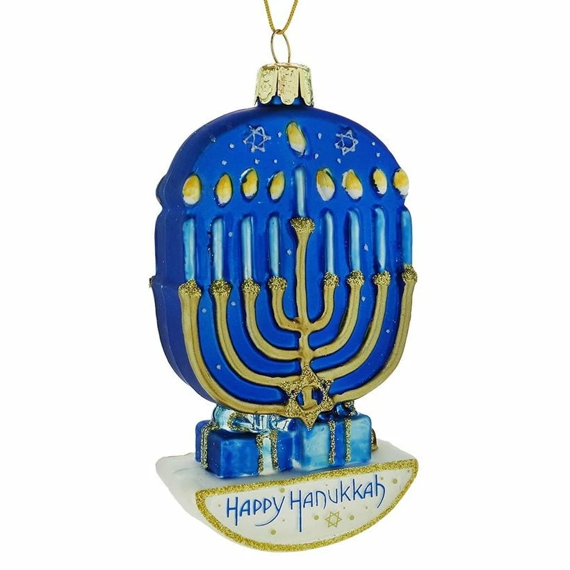 Wholesale 𧨠Traditions Hanukkah Menorah Ornament π― 3 Wholesale 𧨠Traditions Hanukkah Menorah Ornament π―