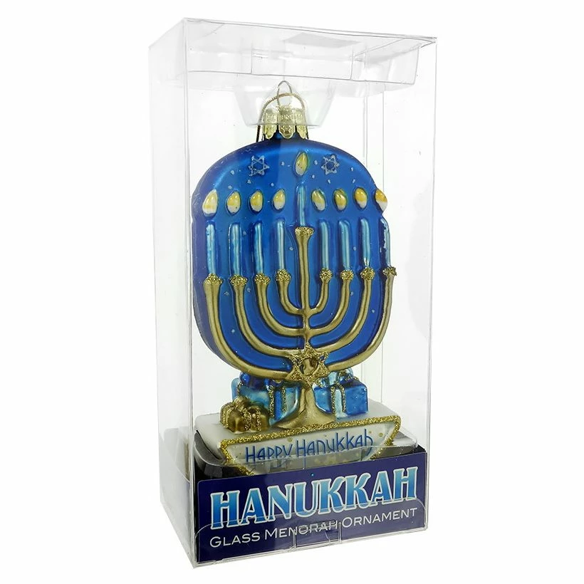 Wholesale 𧨠Traditions Hanukkah Menorah Ornament π― 4 Wholesale 𧨠Traditions Hanukkah Menorah Ornament π― - Image 2