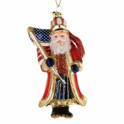 Discount 🔥 Traditions Patriotic Santa Ornament ✔️