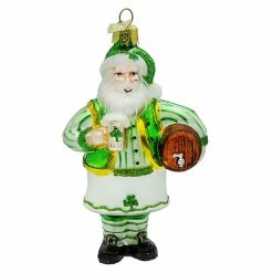 Flash Sale 😍 Traditions Irish Santa With Beer Ornament 🧨