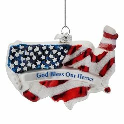 Best deal ⌛ Traditions God Bless Our Heros Ornament ⭐