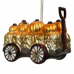 Outlet 🧨 Traditions Pumpkin Wagon Ornament ⌛